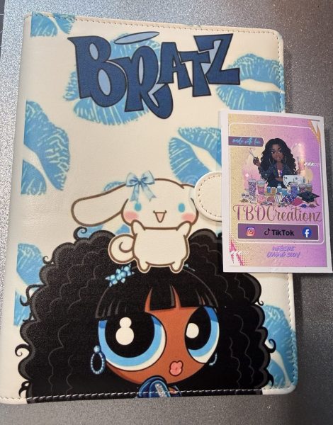 Blue Cinna Bratt Elite Agenda Binder